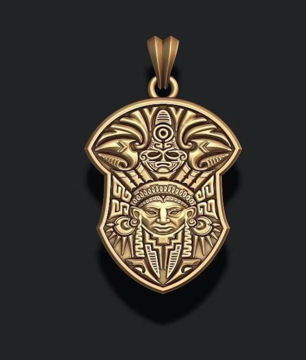 Cursed Aztec coin without chain  24K