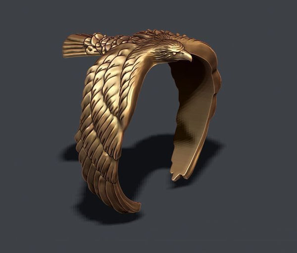 Mischelle Horse ring and eagle ring 10K