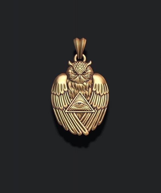 Owl pendant for Jeffrey