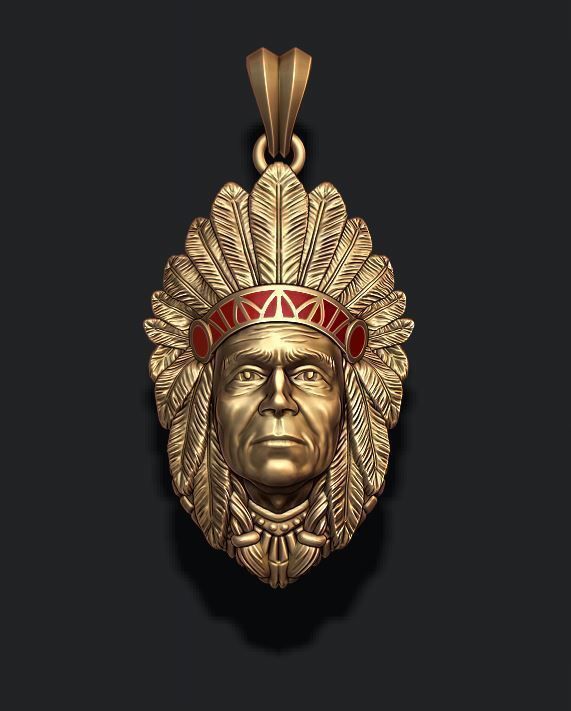 Native american necklace for dvc_46