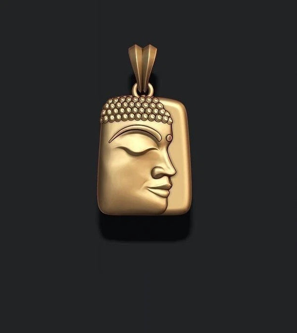 22 mm buddha necklace for thesecondhandyogi