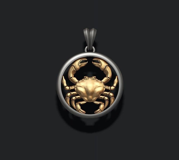 Cancer necklace - Zodiac sign necklace