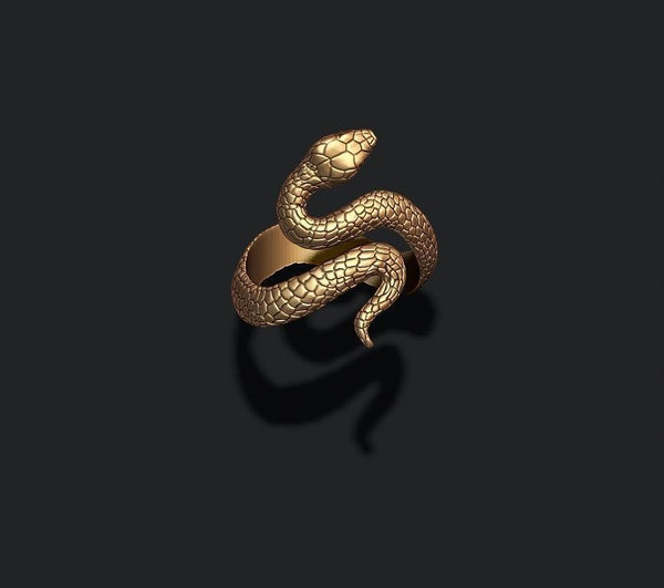 Snake Ring - Gold Snake Ring