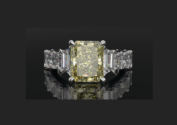 Emerald Engagement Ring - Woraux Signature