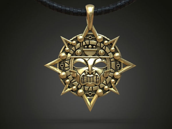 Aztec necklaces - Cursed Coin - Pirates Coin - Native American necklaces