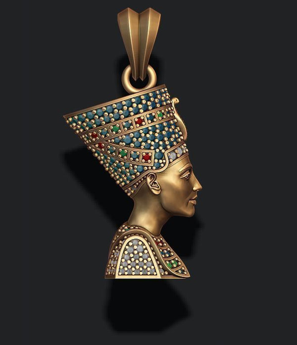 Nefertiti pendant upgrade for Elizabeth