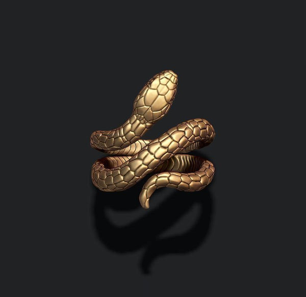 Snake Ring - Gold Snake Ring