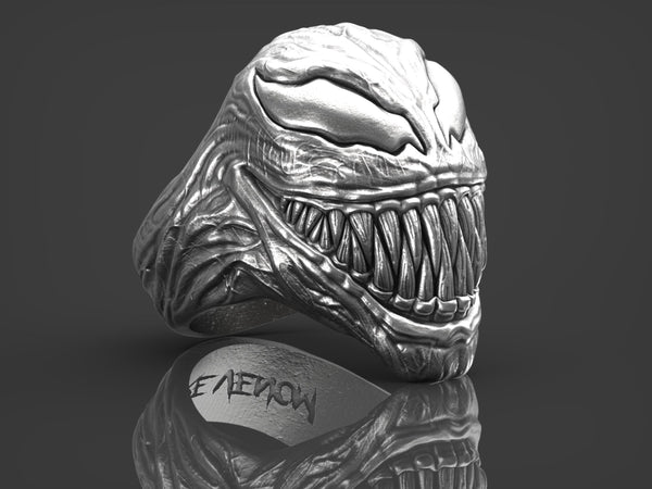 Venom Ring, Silver, Gold Venom Ring